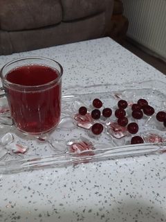 عکسی از دستور چای آلبالو