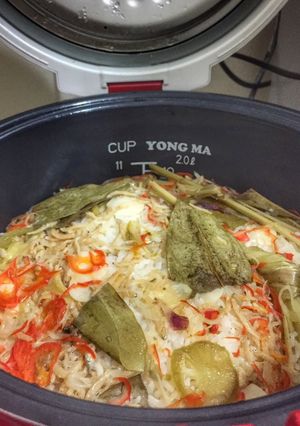 Foto resep Nasi liwet sunda magicom