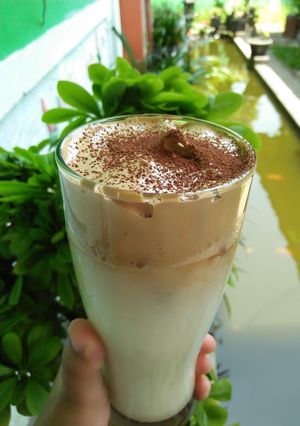 Foto resep Dalgona Coffe -minuman Hits harga Selangit modal Irit-