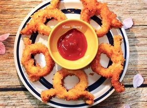Hình của món Mực Chiên Xù.