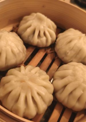 Una foto de Dumplings de Cerdo