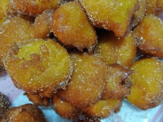 Filhós de abóbora e laranja 🍊