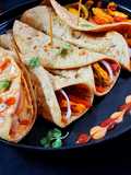 Chili Paneer Roll
