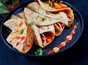 A picture of cheese chilli flakes