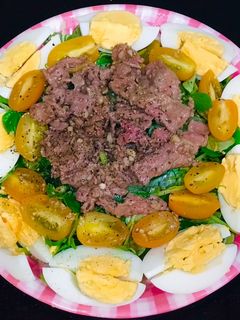 Hình của món Salad Rau Càng Cua.