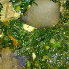 A picture of Vegetable soup.