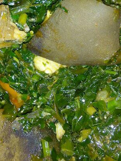A picture of Vegetable soup.