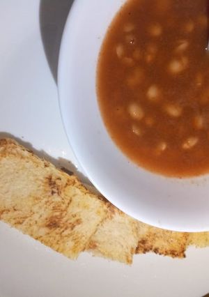 A picture of Stewed baked beans.