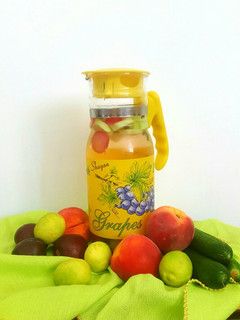 عکسی از دستور دتاکس واتر چای سبز