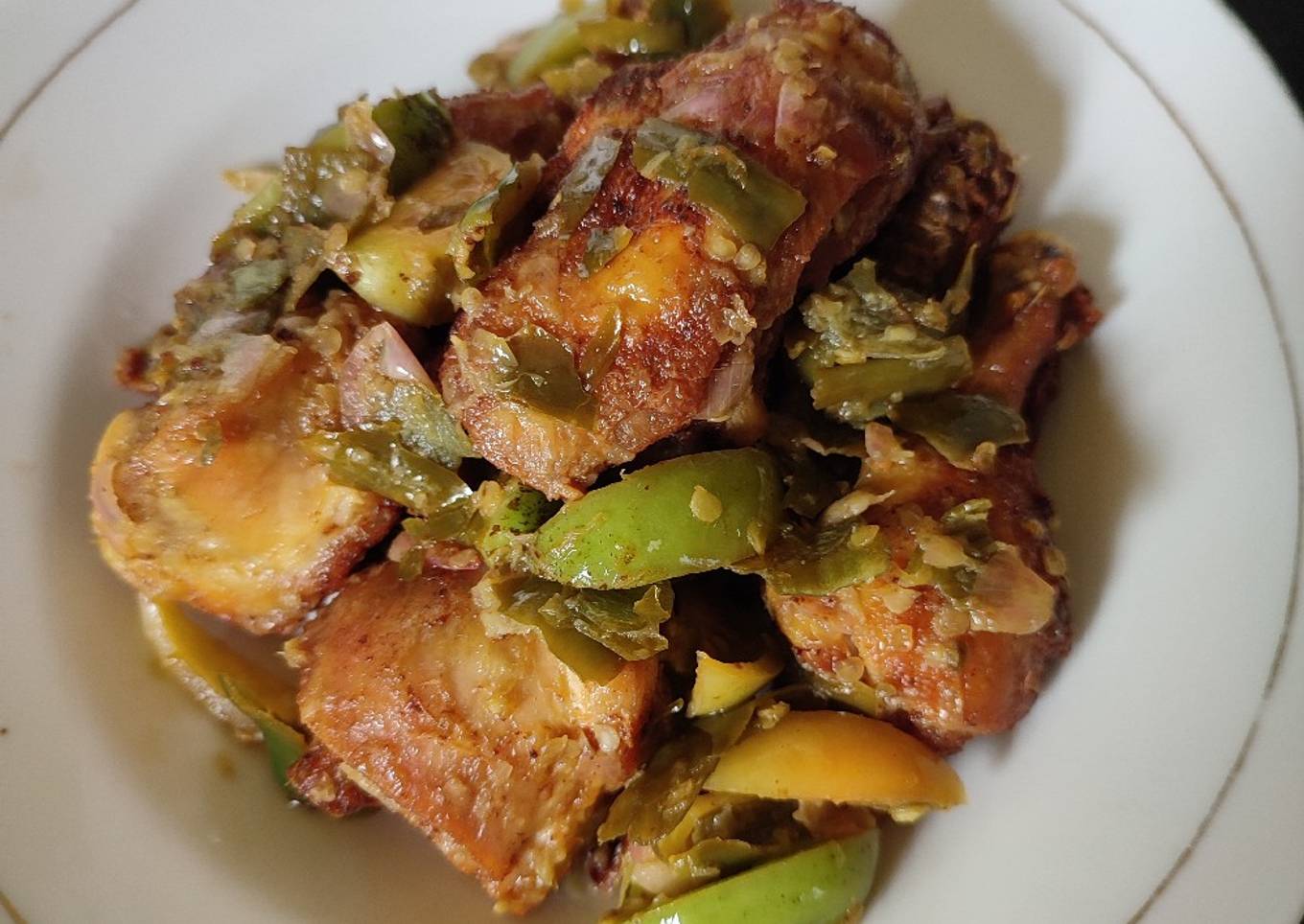 Ayam Goreng Cabe Ijo