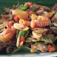 A picture of Tongkol Suwir Bumbu Rajang.