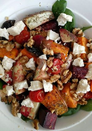 A picture of Roast Vegetable Salad.