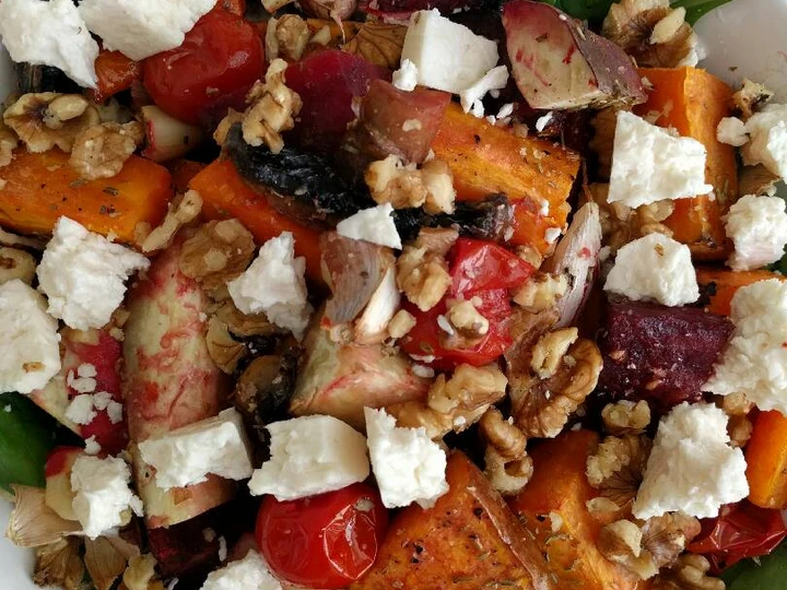 Easy Steps to Make Roast Vegetable Salad the Delicious You can take Joss in your mouth