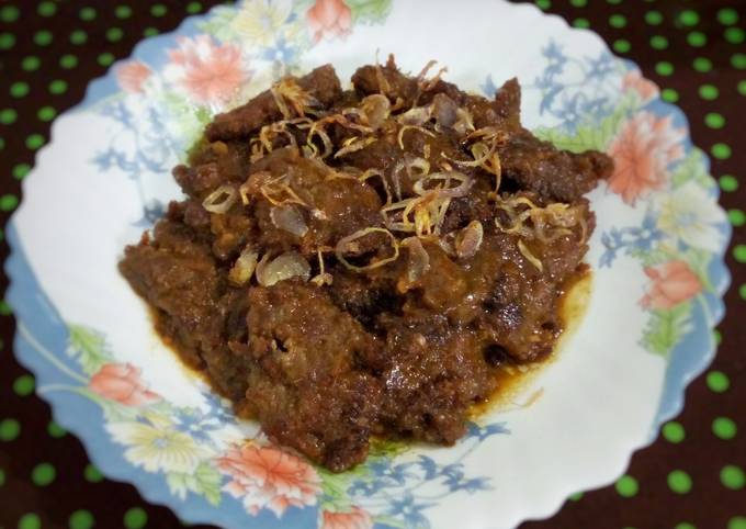 Gepuk Daging Sapi