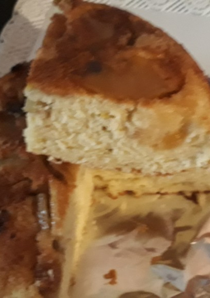 Una foto de Torta invertida de manzana