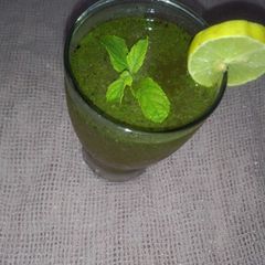 A picture of Mint Shikanji.