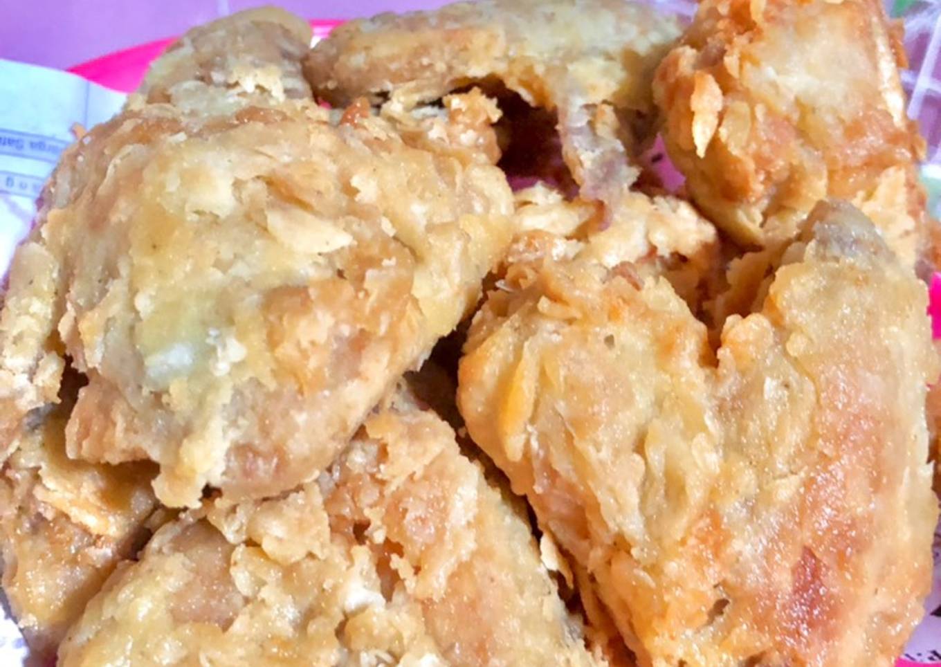 Ayam crispy sambal tomat