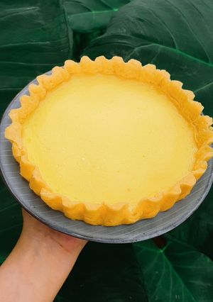 Foto resep Pie susu teflon (tanpa oven, tanpa mixer)