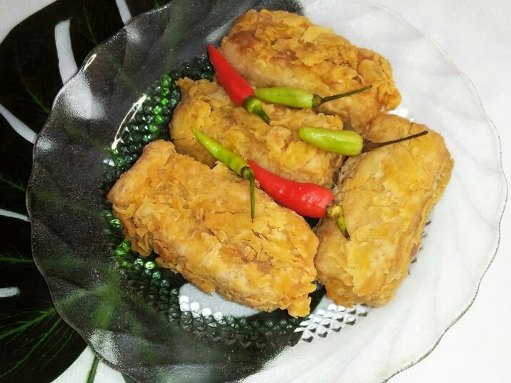 Resep Tahu Crispy (Isi Jamur Tiram Pedas) yang Enak