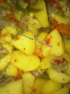 A picture of Potato Goulash.