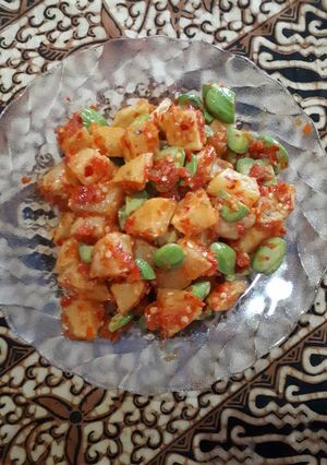 Foto resep Balado kentang petai
