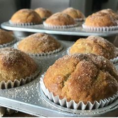 A picture of Banana Bread Muffins.