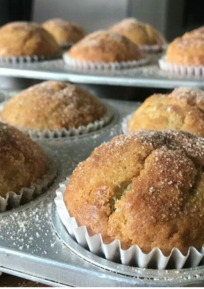 A picture of Banana Bread Muffins.
