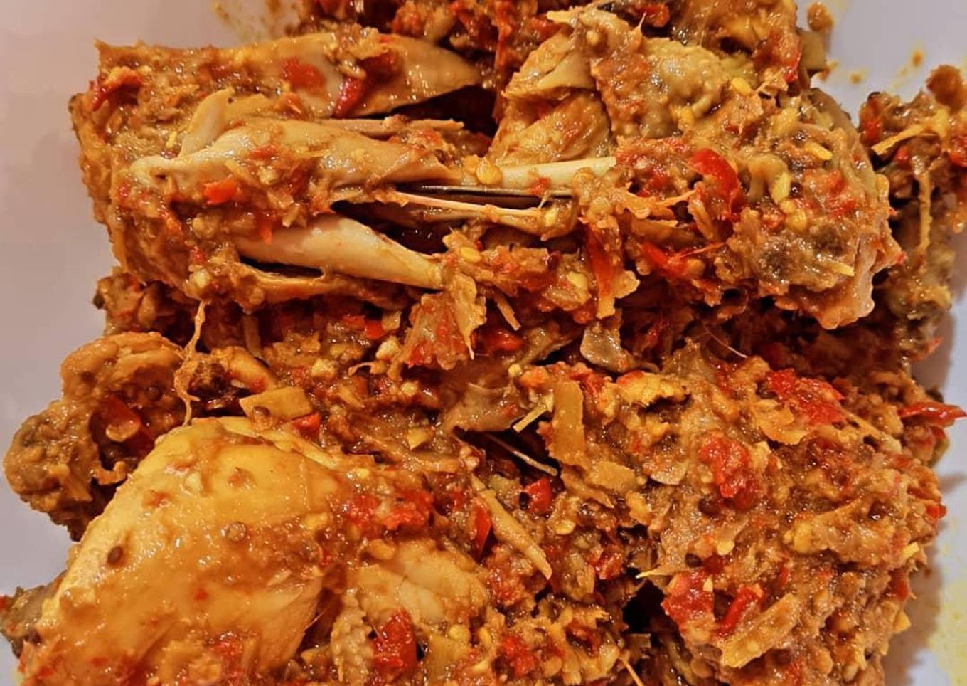 Ayam betutu bumbu medok bangettt
