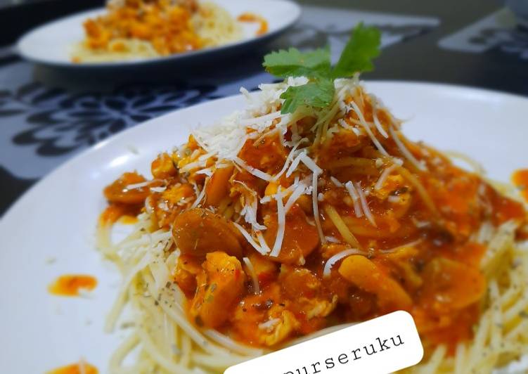 Spaghetti Bolognese ala @dapurseruku