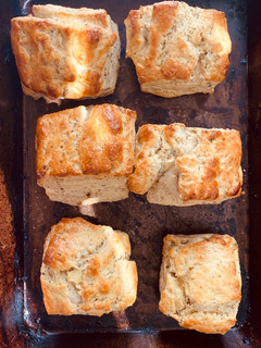 A picture of Sage Brown Butter Biscuits.