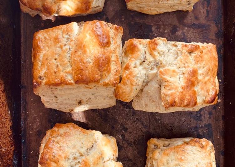 Recipe of Speedy Sage Brown Butter Biscuits