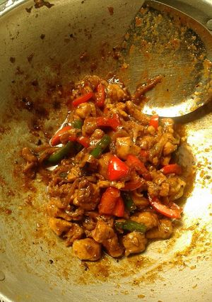 Foto resep Ayam lada hitam