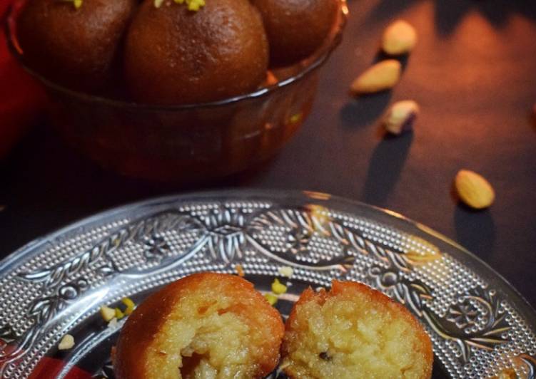 Potato gulab jamun