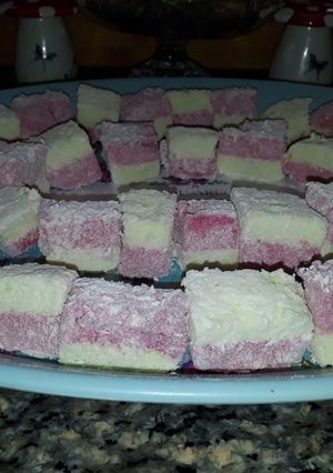 عکسی از دستور مارشمالو خانگی🍡🍬🍡