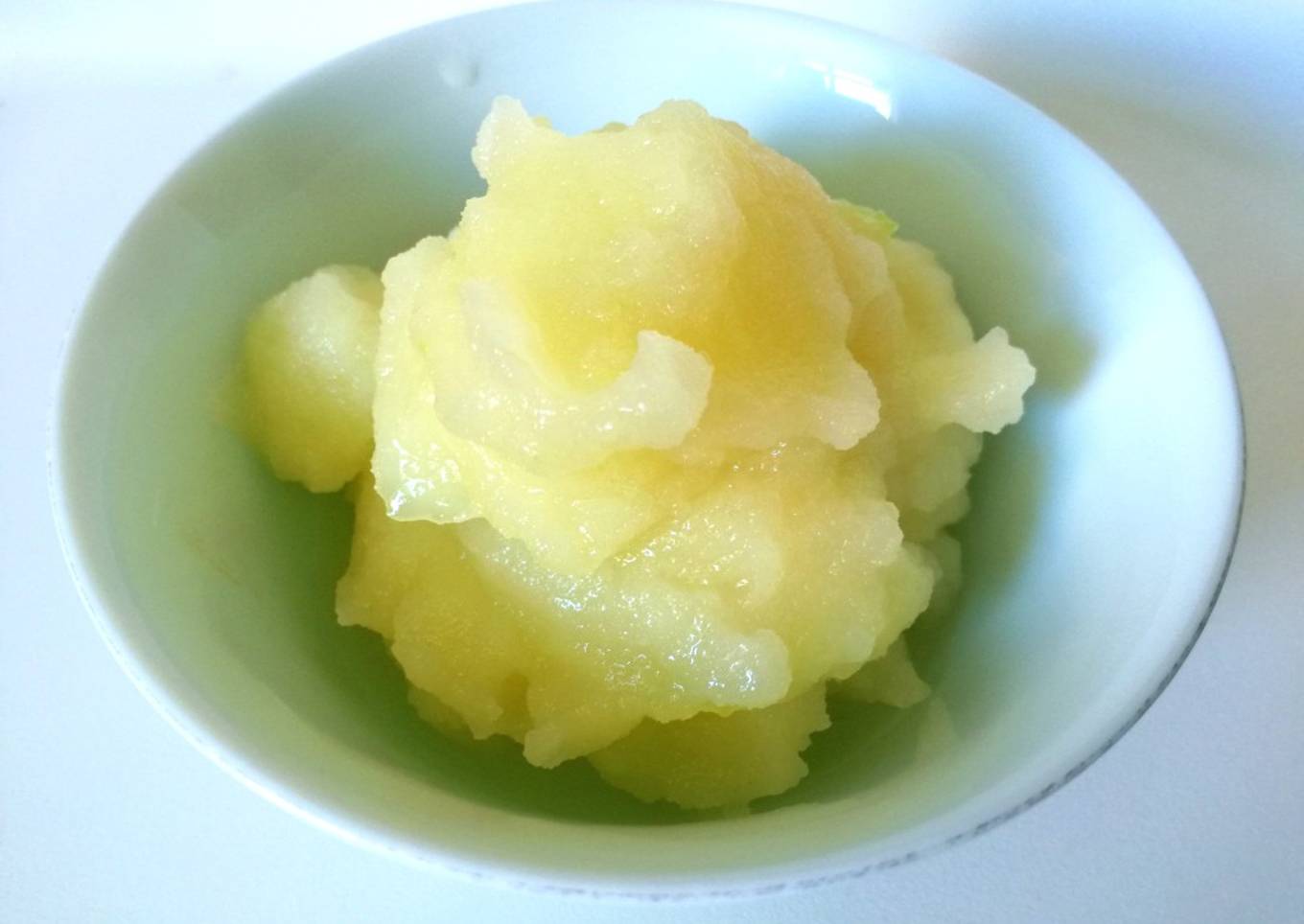 Helado de melón tipo sorbete (vegano) con o sin Thermomix