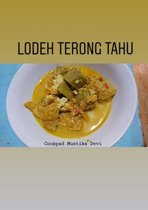 Foto resep Lodeh Terong Tahu