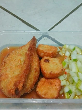 Langkah Gampang Membuat Resep  Pempek dos NO Ikan/Ayam yang Lezat Sekali, Bikin Ketagihan