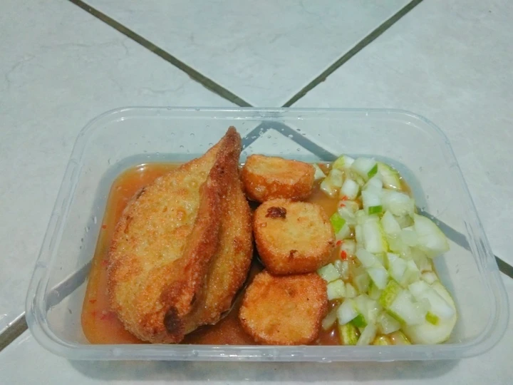 Langkah Gampang Membuat Resep  Pempek dos NO Ikan/Ayam yang Lezat Sekali, Bikin Ketagihan