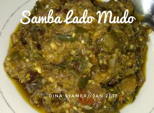 Foto resep Samba Lado Mudo (sambal cabe ijo) khas Padang