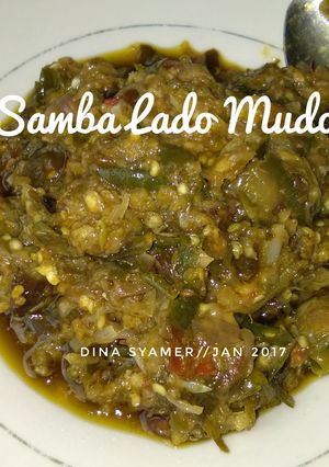 Foto resep Samba Lado Mudo (sambal cabe ijo) khas Padang