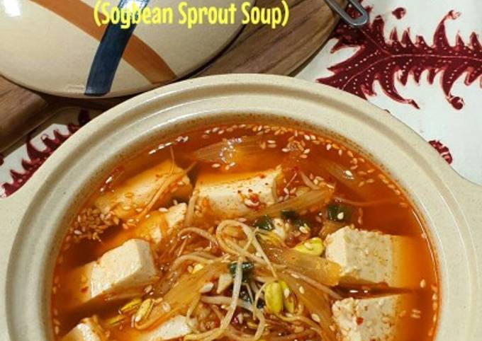 Resep Kongnamul Guk Korean Soybean Sprout Soup Oleh Rossy Anna