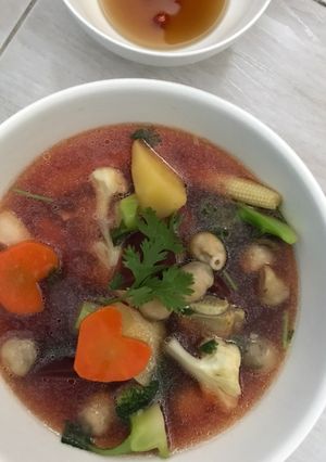 Hình của món Sườn hầm rau củ :).