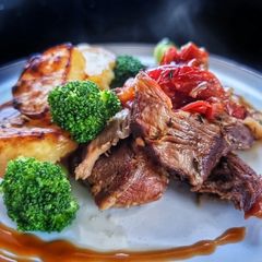 Greek Lamb Kleftiko A picture of Greek Lamb Kleftiko.