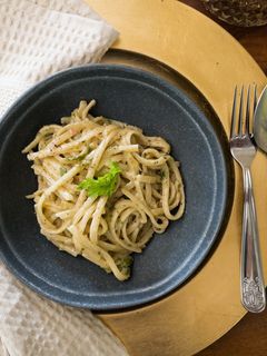 Leckere One Pot Pasta mit Käse Rezepthauptbild