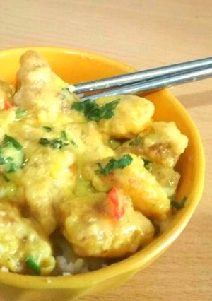 Foto resep Salted egg chicken