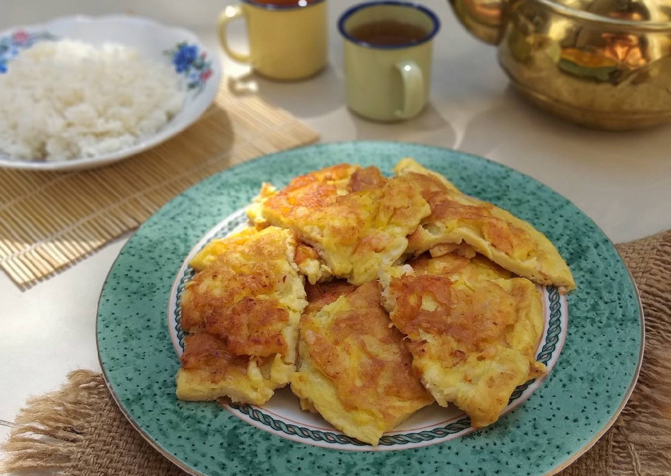 Thai Style Shrimp Fried (Omellet ala Thailand)