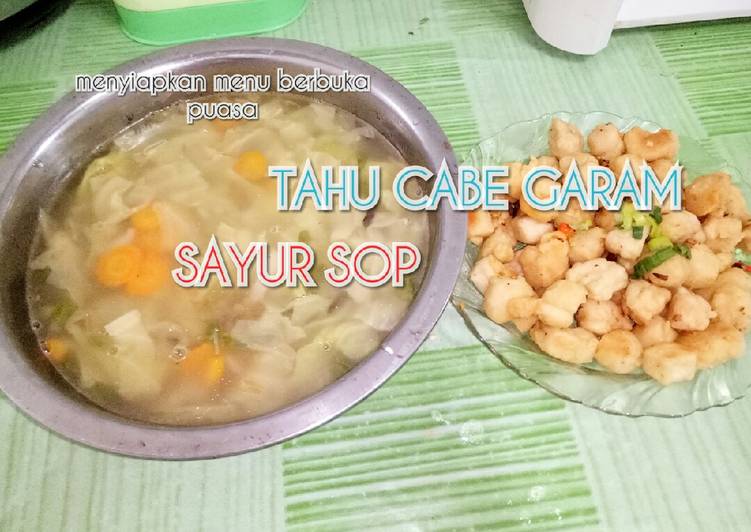 Langkah Mudah Memasak Resep sayur sop, Enak Banget