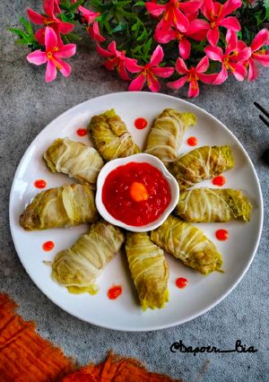 Foto resep Bakso Gulung Sawi Putih