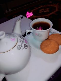 عکسی از دستور چای گل محمدی