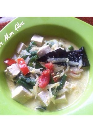 Foto resep Lodeh Pepaya Muda